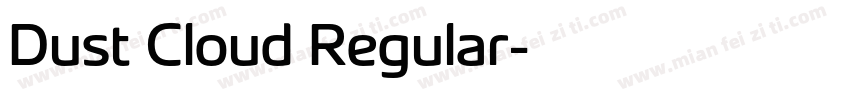 Dust Cloud Regular字体转换